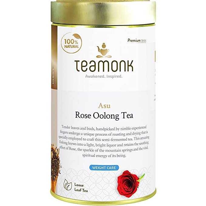 Teamonk Asu Rose Oolong Tea, 150 Grams
