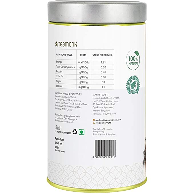 Teamonk Avana Green Tea, 150 Grams