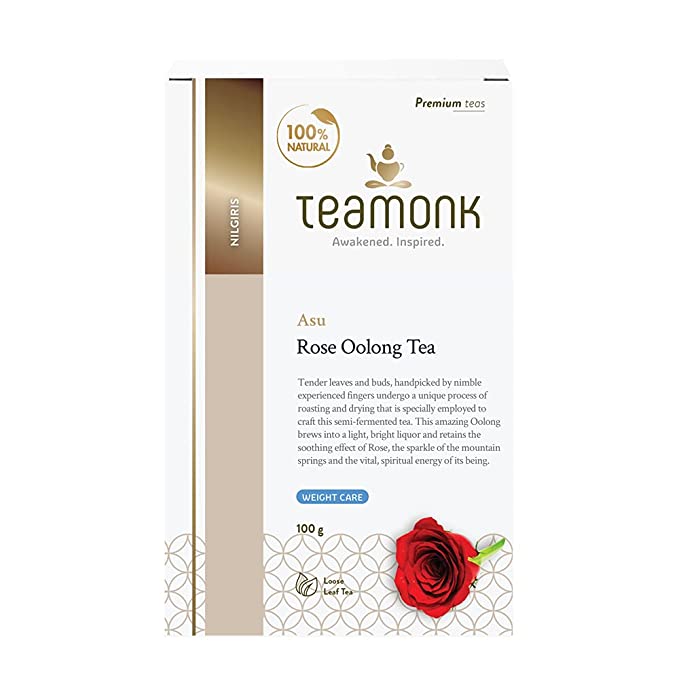 Teamonk Asu Rose Oolong Tea, 100 Grams