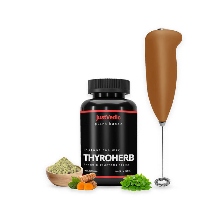 Thyro Herb Drink Mix - Helps with Thyroid Hormones (TSH, T3, T4), Manage Weight