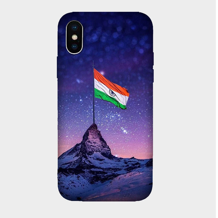 India Flag - Hoisted High - Mobile Phone Cover - Hard Case by Bazookaa