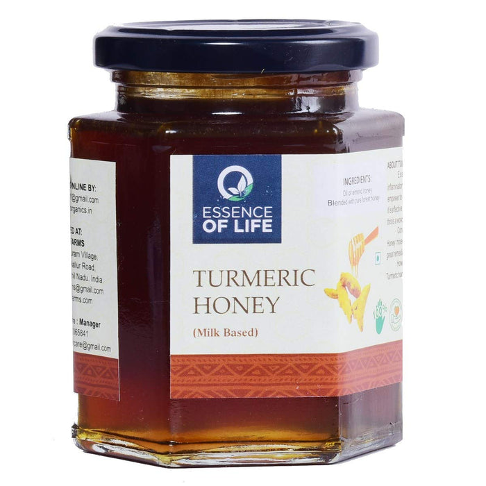Essence of Life Turmeric Honey (Milk Based) - 350gm (350 gm)