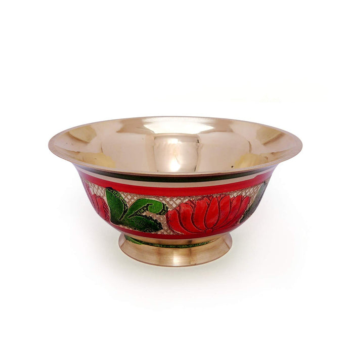 Satyamani Handcrafted Color Brass Bowl for Sage Burning
