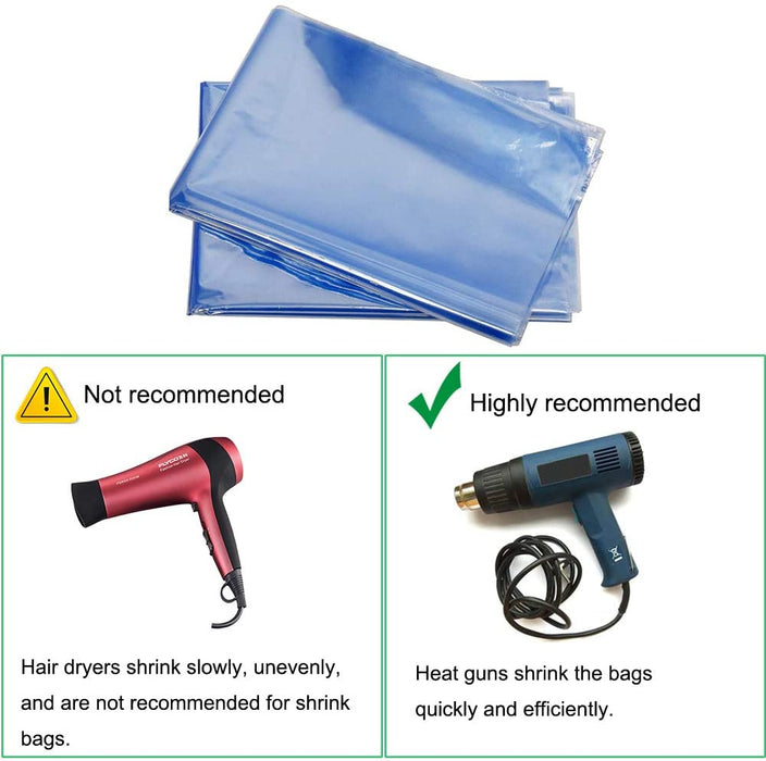 PVC Shrink Wrap Bags 4 x 6 - Local Option