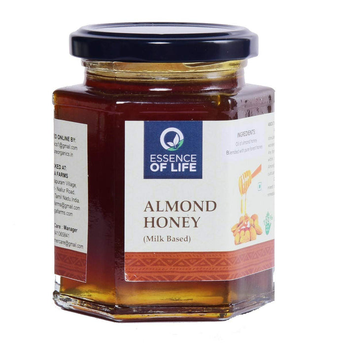 Essence of Life Almond Honey (Milk Based) - 350gm (350 gm)