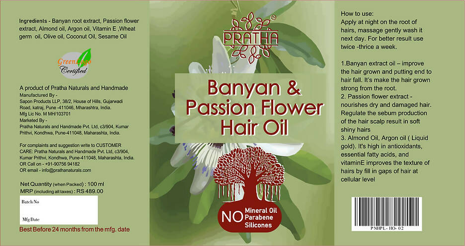 Banyan & Passion Flower Hair Oil