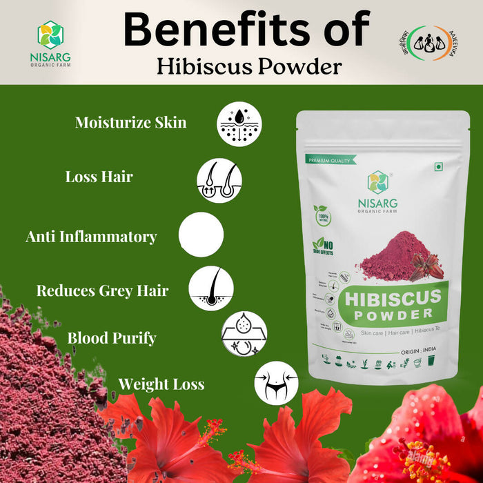 Organic Hibiscus Powder 500g