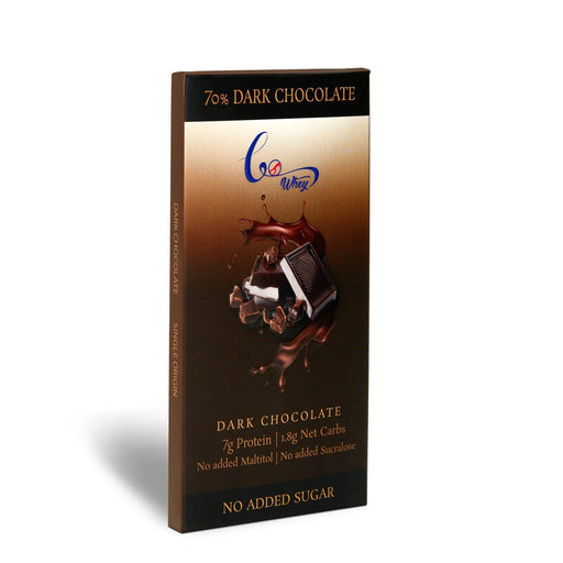 GoWhey Dark Chocolate 70% | Keto Friendly(Pack of 2) - Local Option
