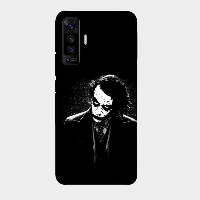 The Joker - Black & White - Mobile Phone Cover - Hard Case by Bazookaa - Vivo