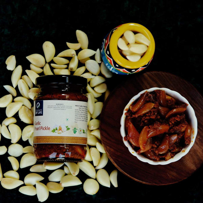 Essence of Life Garlic Pearl Pickle - 160gm (320gm)