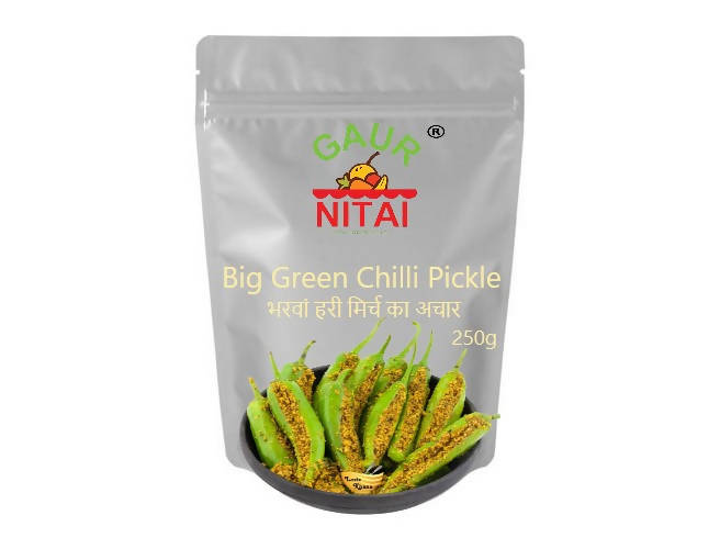 Gaur Nitai Bharwa Hari Mirch Achar Green Chili Pickle