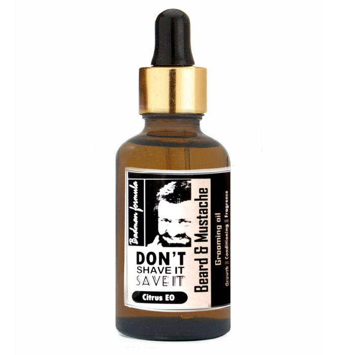 Beard & Mustache Oil | Pure Citrus Botanical