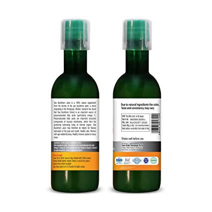 Vringra Sea Buckthorn Capsules & Sea buckthorn Juice - Immunity Booster Juice & Capsules (Combo)