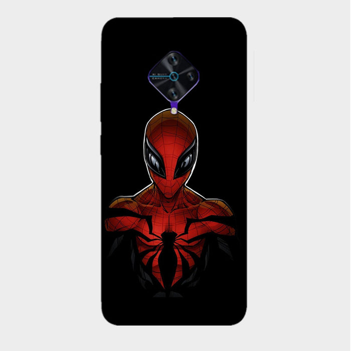 Spider Man - Animated - Mobile Phone Cover - Hard Case by Bazookaa - Vivo
