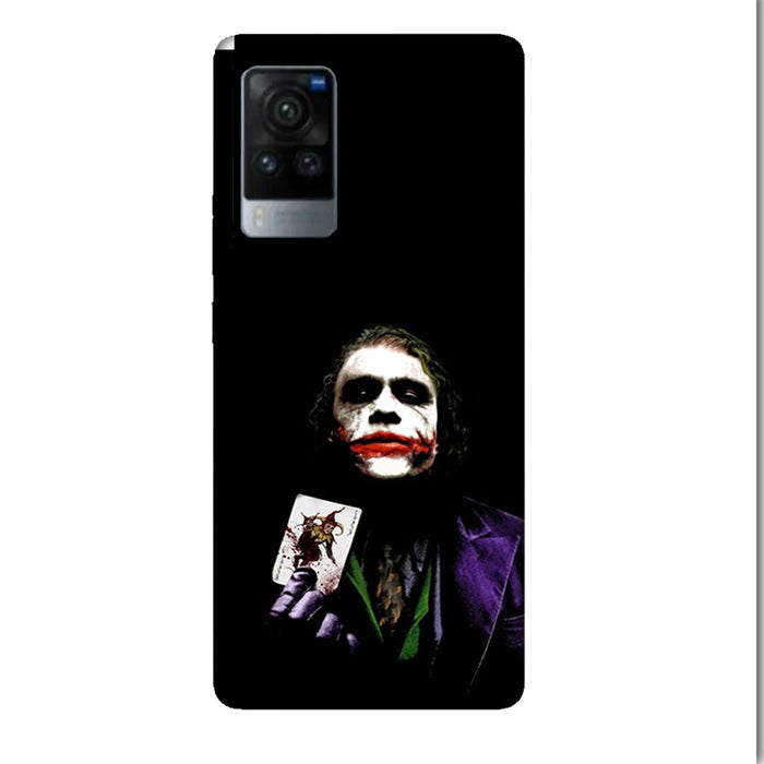 The Joker with Card - Mobile Phone Cover - Hard Case by Bazookaa - Vivo