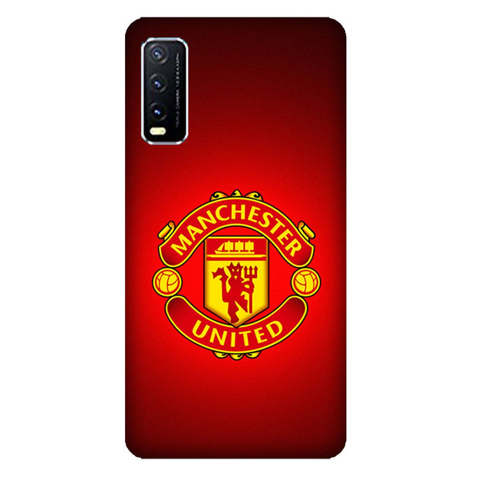 Manchester United Red - Mobile Phone Cover - Hard Case by Bazookaa - Vivo