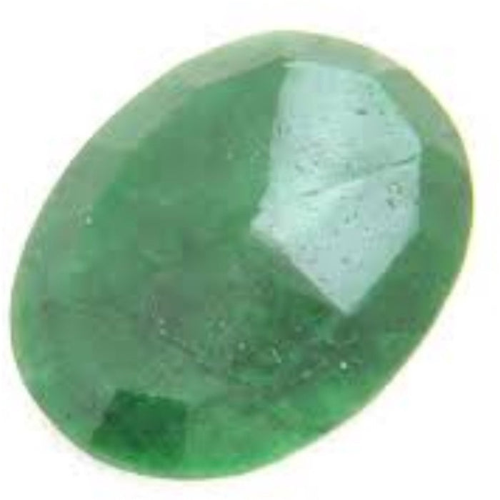 Durga gems Certified Natural Emerald Gemstone (Panna) 6.25 Ratti Stone