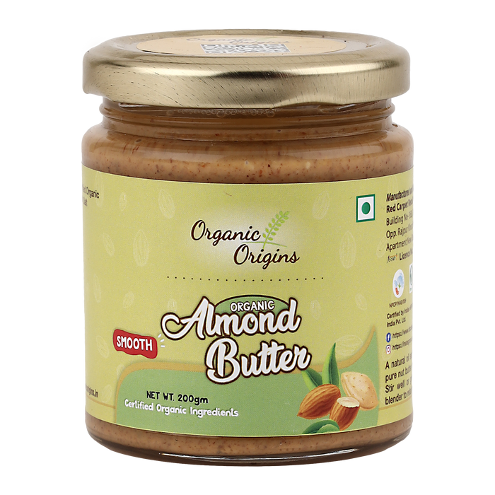 Almond Butter Smooth (200 Gm)