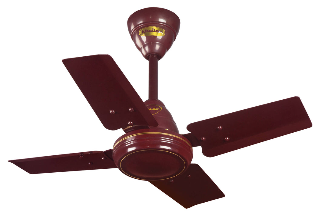 Khaitan NORWESTER 600 mm, 4 Blades Ceiling Fan, 870 RPM (Brown)