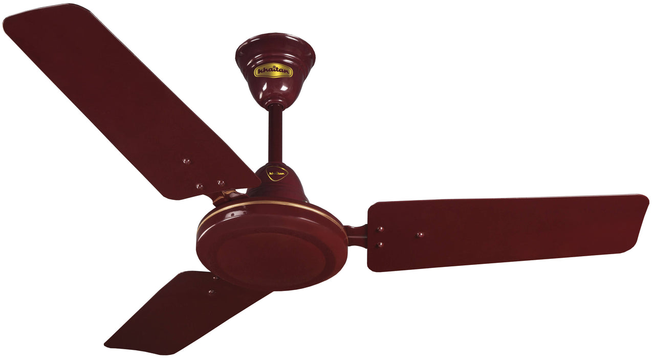 Khaitan NORWESTER 900 mm, 3 Blades Ceiling Fan, 650 RPM (Brown)