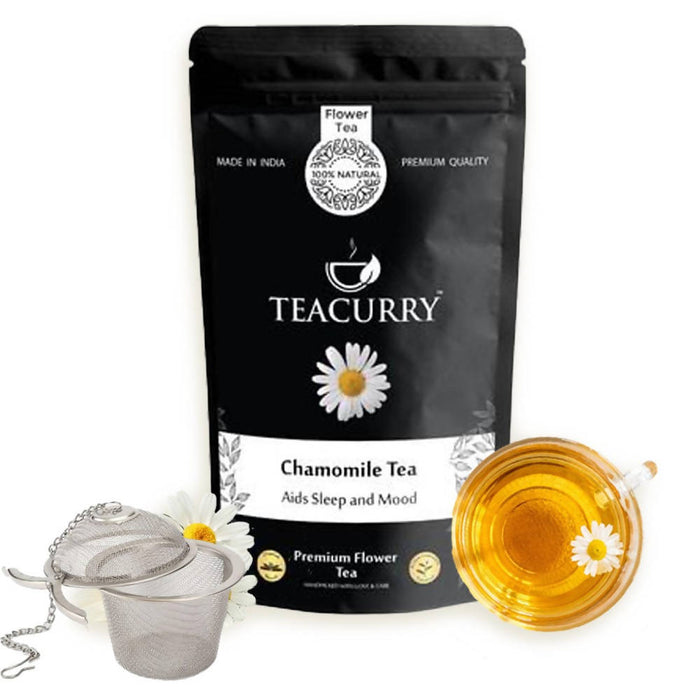 Chamomile Pure Tea | Helps in Sleep, Sugar Levels, Relax