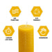 Indigenous beeswax candle natural hand made