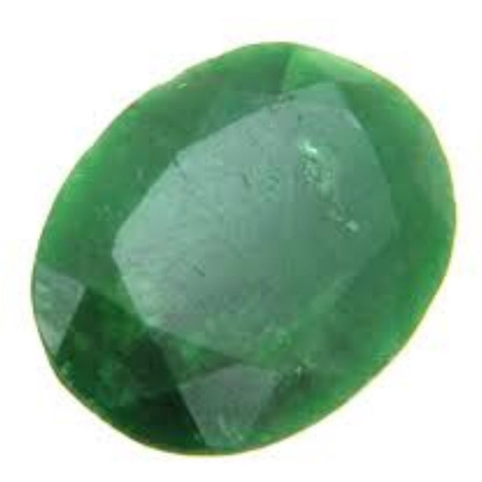 Durga gems Certified Natural Emerald Gemstone (Panna) 5.25 Ratti Stone