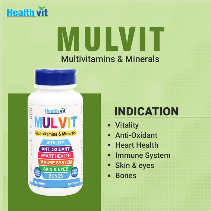 Healthvit Multivitamins Minerals 31 Nutrients - Local Option