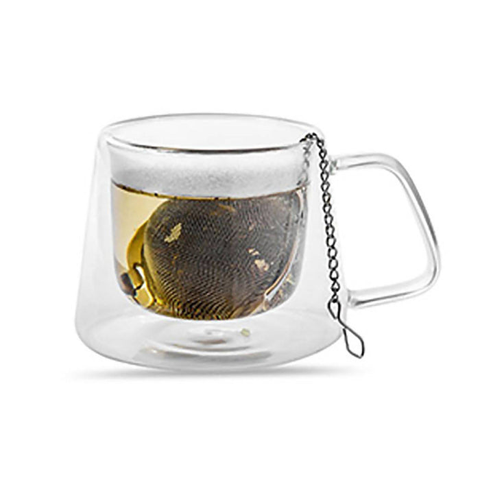Ball Shaped Stainless-Steel Loose-Leaf Tea Infuser/Strainer