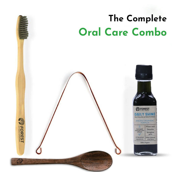 Daily Shine Oil Pulling ( Charcoal ) Kit