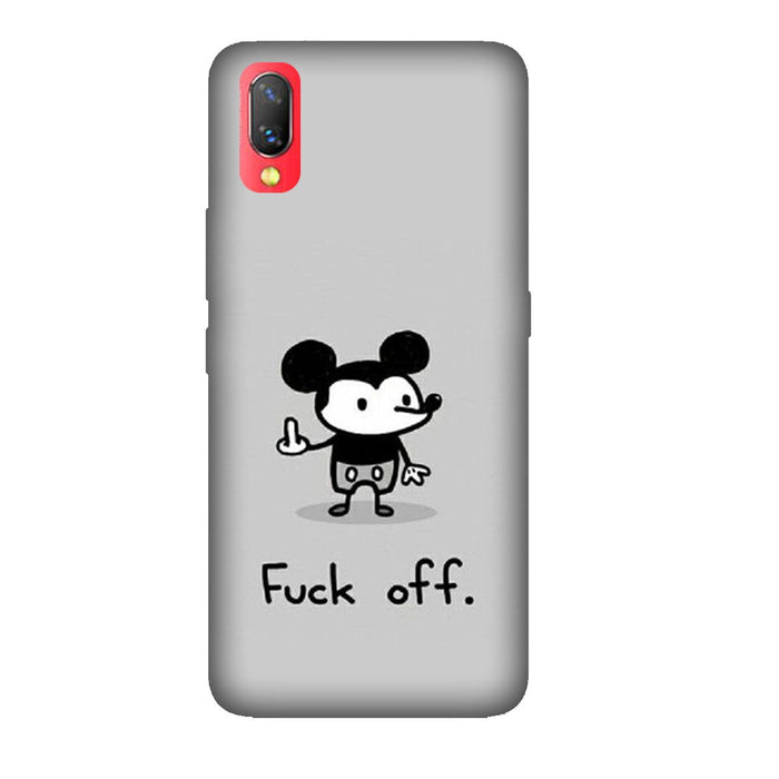 Mickey Mouse Angry - Mobile Phone Cover - Hard Case by Bazookaa - Vivo