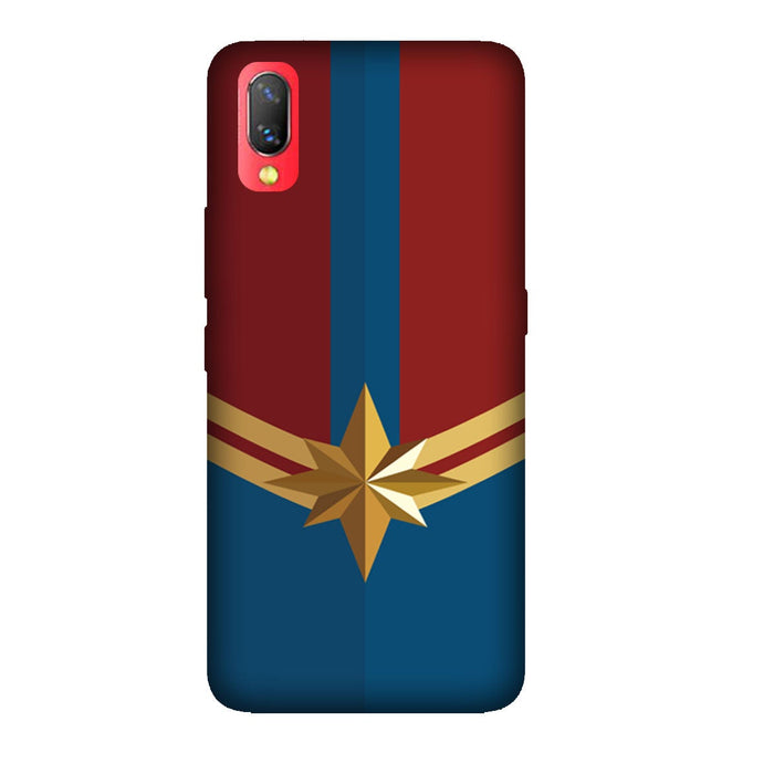 Captain Marvel - Avengers - Mobile Phone Cover - Hard Case by Bazookaa - Vivo