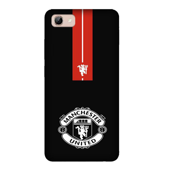 Manchester United Black - Mobile Phone Cover - Hard Case by Bazookaa - Vivo
