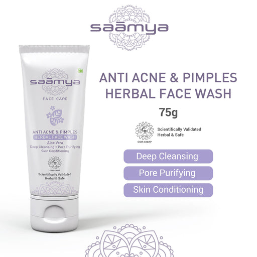 Anti-Acne & Pimples Herbal Face Wash - Adults & Teens [Unisex] - Local Option