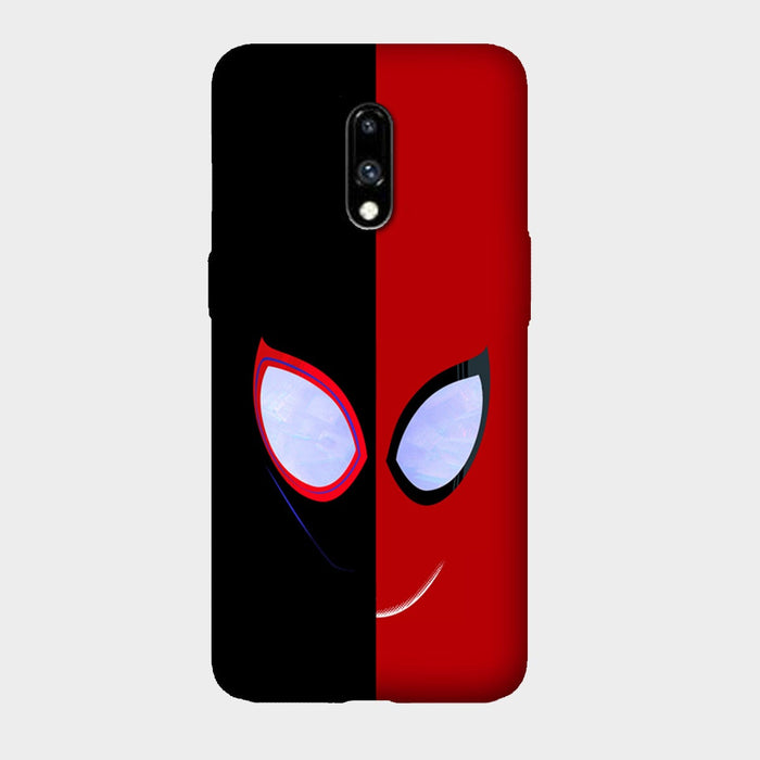 Spider Man - Black & Red - Mobile Phone Cover - Hard Case by Bazookaa - OnePlus