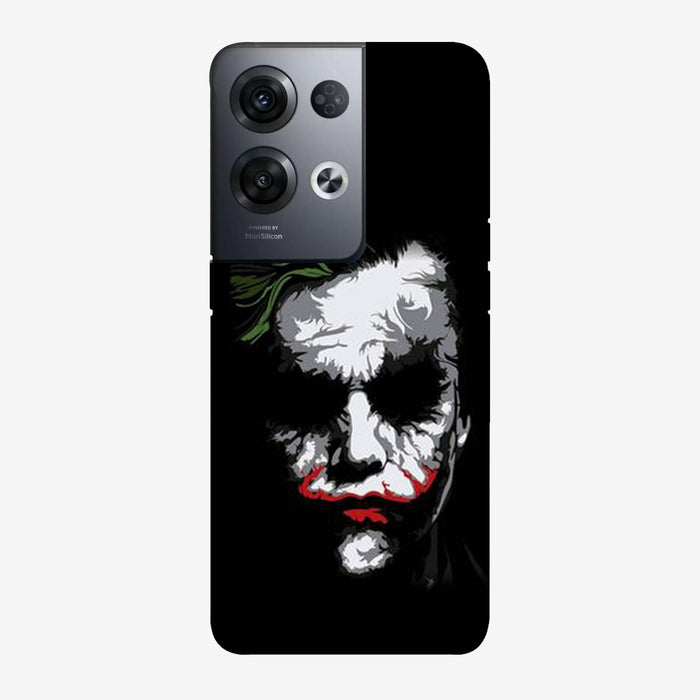 Joker Face - Black - Mobile Phone Cover - Hard Case by Bazookaa