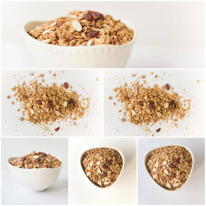 Oats Muesli - Hazelnuts and Cranberries with Honey & Jaggery - Local Option