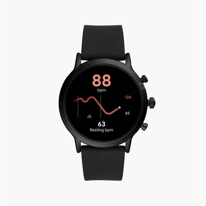 Fossil Gen 5 Smartwatch The Carlyle HR Black Silicone