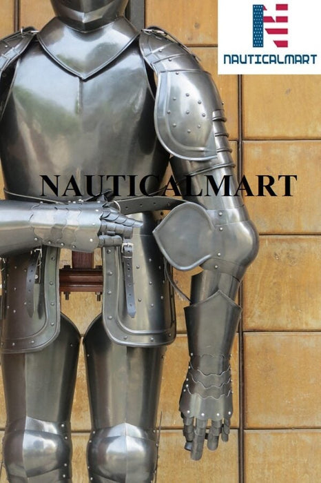 Black Knight Suit of Armor – Full Size Aged Antiqued Finish