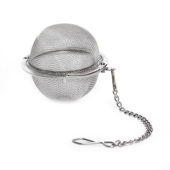 Ball Shaped Stainless-Steel Loose-Leaf Tea Infuser/Strainer