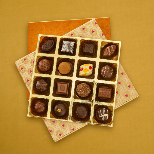 Elegant Gift Box with Assorted Chocolate Truffles - Local Option
