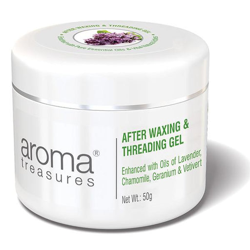 Aroma Treasures After Waxing & Threading Gel {With Aloe Vera Juice & Lavender Oil} (50gms) - Local Option