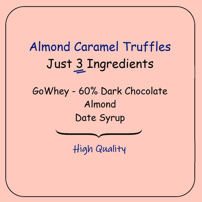GoWhey Almond Caramel Truffle | Keto Friendly (Pack of 2)