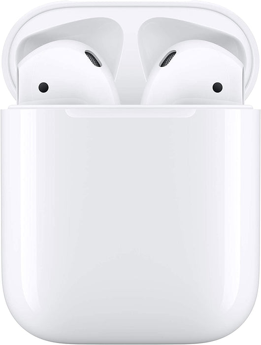 AirPods for Apple with Charging Case Bluetooth Headset with Mic (White, True Wireless) 1st Copy