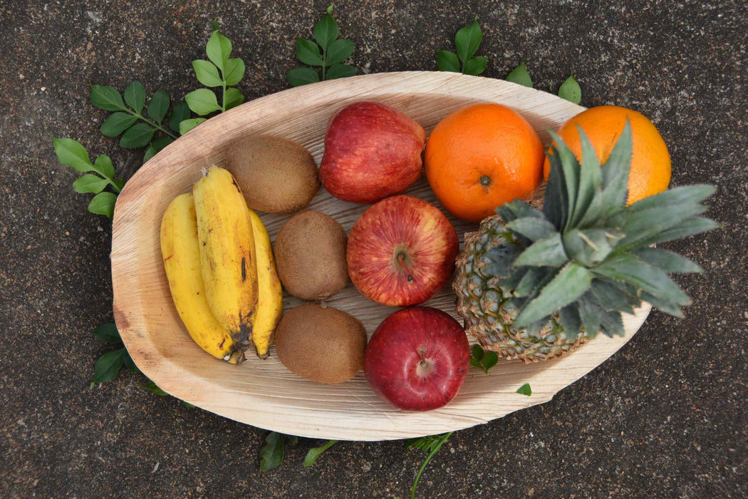 Areca - Oval Serving Tray Pack of 5