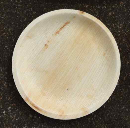 Areca - Round Platter Plate (12" - 4 portion) Pack of 25