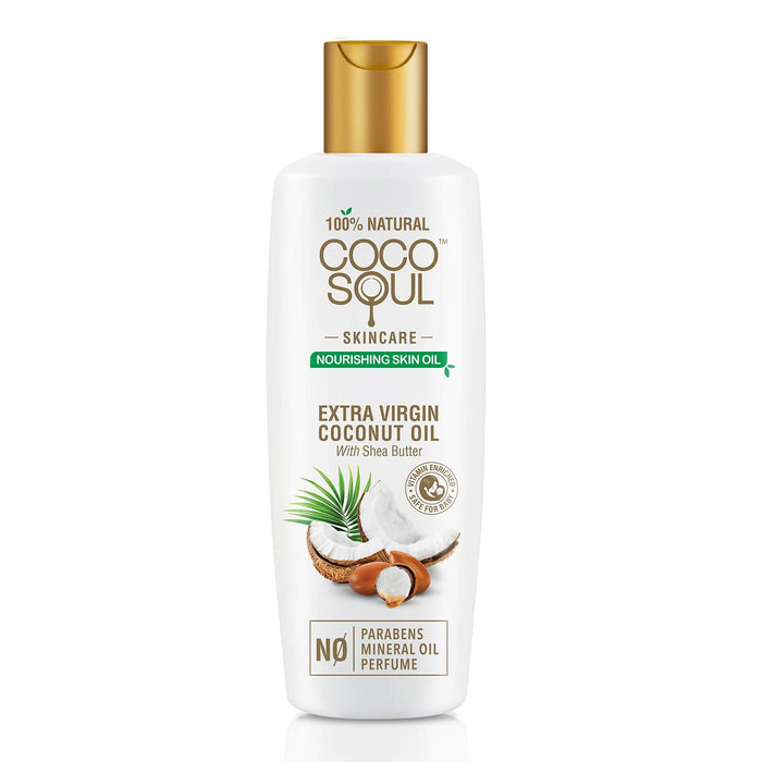 Coco Soul Skincare Skin Nourishing Oil, For Baby Massage, For Skin Massage, 300 ml
