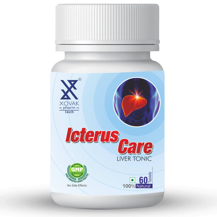 Icterus Care Tablets | Ayurvedic Supplement For Liver Health, Jaundice & Fatty Liver | Xovak Pharmtech