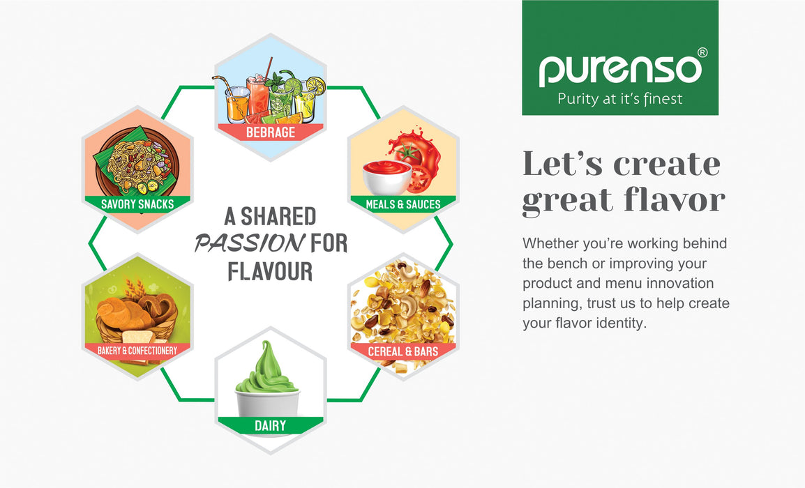 PurensoÂ® Essentials - Raspberry Flavour, 50g - Local Option
