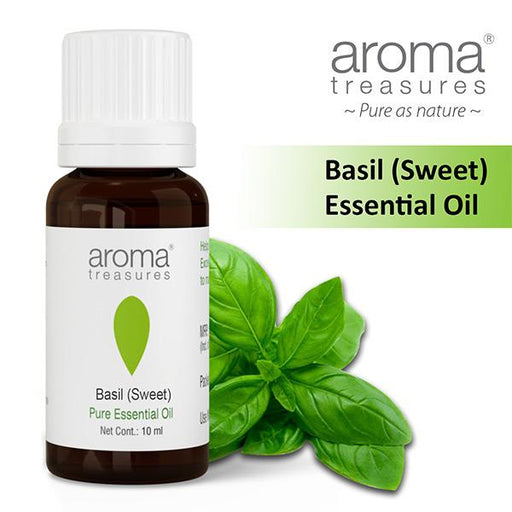 Aroma Treasures Basil (Sweet) Essential Oil ( 10ml ) - Local Option